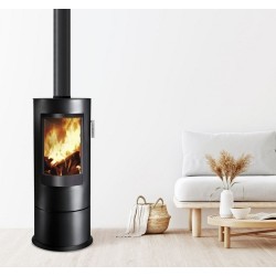Fogão a lenha autônomo Chloe Supra 7.1kW