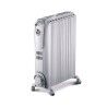 Radiatore a Olio (6 elementi) DeLonghi 1500 W Grigio Bianco