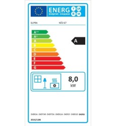 Neo 67 Supra 8 kW inserção de madeira