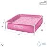 Removable pool Intex 342 L 122 x 30 x 122 cm Pink (3 Units)