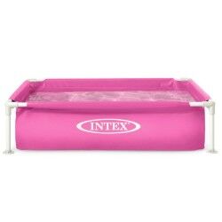 Removable pool Intex 342 L 122 x 30 x 122 cm Pink (3 Units)