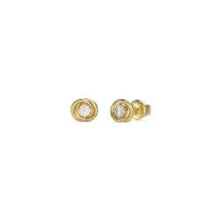 Brincos femininos Guess JUBE04065JWYGT-U Aço inoxidável