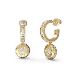 Brincos femininos Guess JUBE04596JWYGT-U Dourado