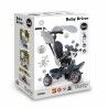 Triciclo Smoby Metallizzato