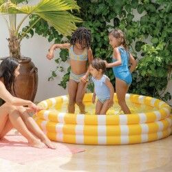 Pataugeoire gonflable pour enfants Intex Citron 147 x 33 x 147 cm Jaune (6 Unités)