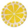 Pataugeoire gonflable pour enfants Intex Citron 147 x 33 x 147 cm Jaune (6 Unités)