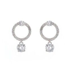 Damenohrringe Swarovski 5563278 Sterlingsilber 925