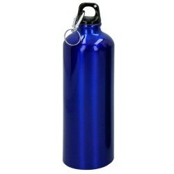Garrafa de água Aktive 750 ml Mosquetão Alumínio 7 x 25 x 7 cm (24 Unidades)