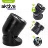 Lampe LED avec Capteur de Mouvement Aktive Plastique 10,5 x 12,5 x 13,5 cm (12 Unités)
