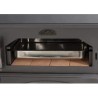 Lareira a lenha Ebro com forno Bronpi de 14 kW