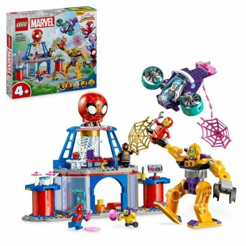 Jogo de Construção Lego Marvel Spidey and His Amazing Friends 10794 Team S Multicolor