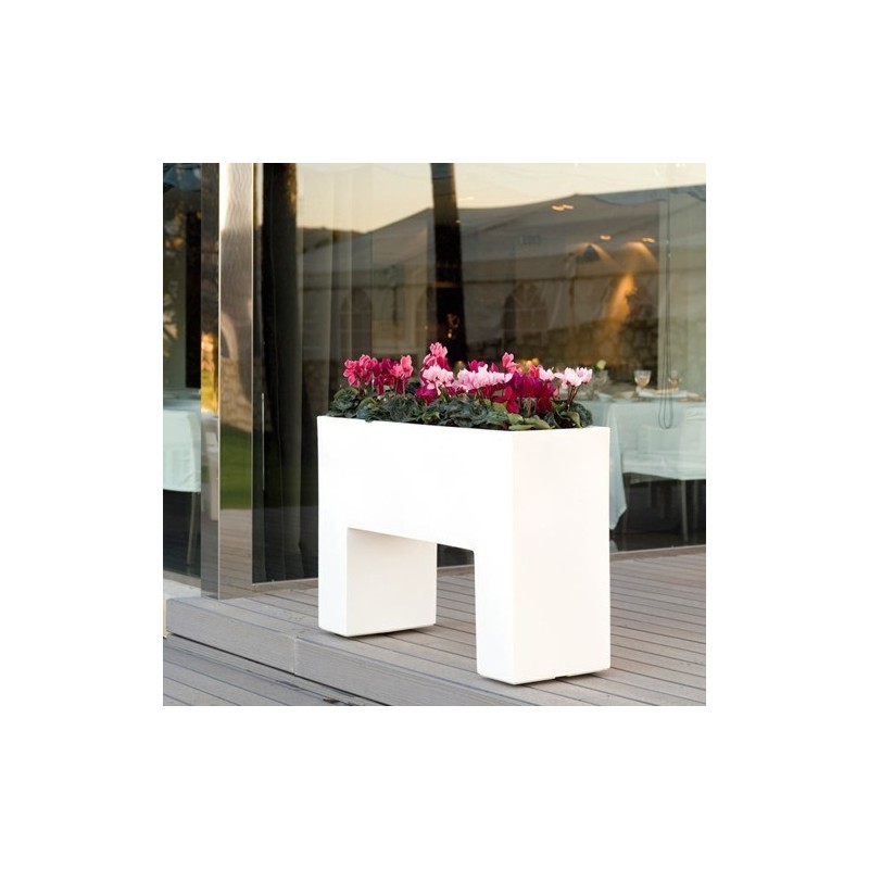 Giochi Mat muro vaso Vondom bianco