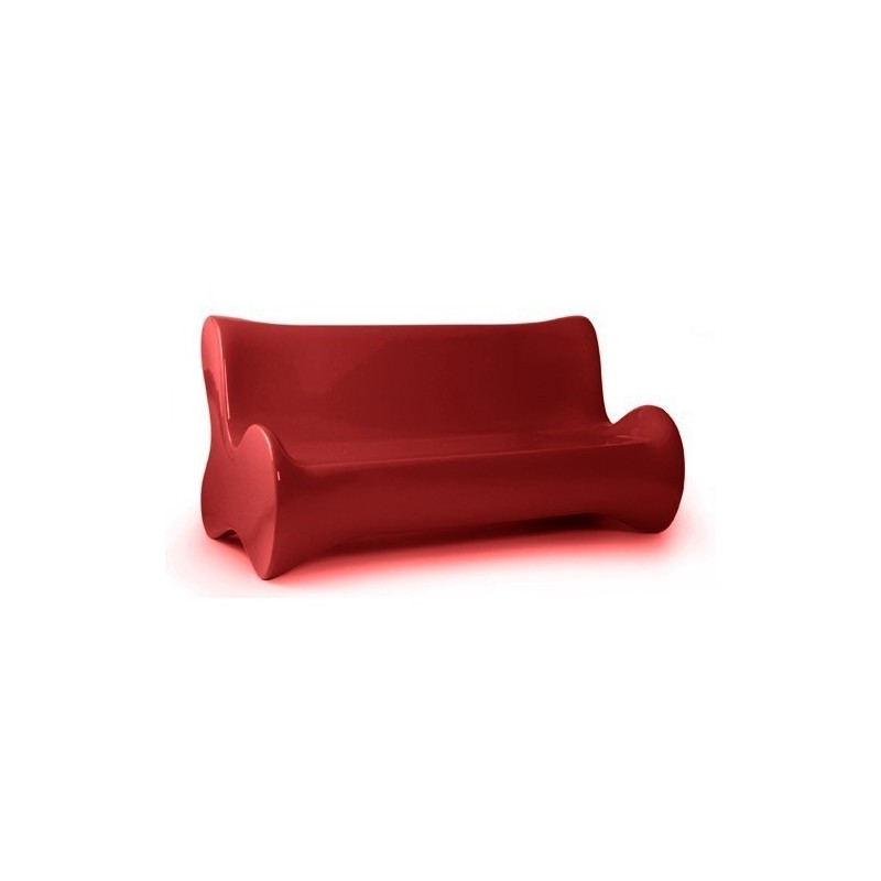 Suave del sofá rojo de Vondom