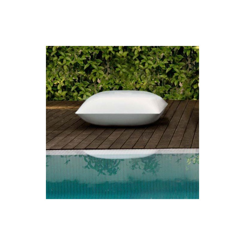 Pillow Puff Ottoman Vondom white