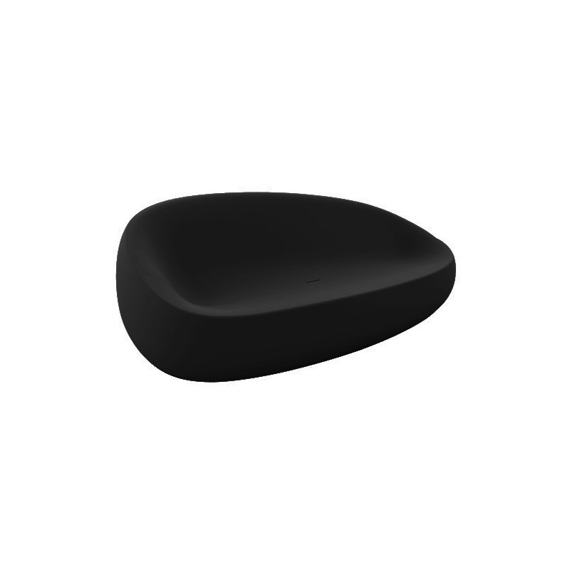 Vondom sofá de piedra negro