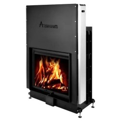 Wood Fireplace Insert Flat 90x70 A.Caminetti
