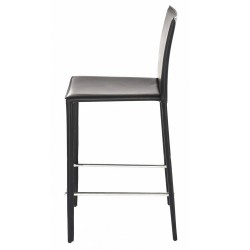 Lot de 2 Chaises Plan de Travail Noire Boréale KosyForm