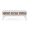 Table Basse Versa Sira Pin Bois MDF 60 x 41 x 110 cm