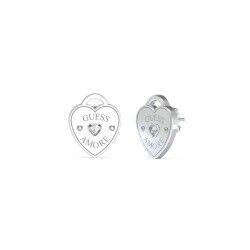 Ladies' Earrings Guess JUBE05058JWRHT-U Silver
