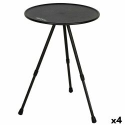 Table Klapptisch Aktive Schwarz 37 x 55 x 37 cm (4 Stück)