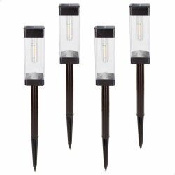 Lampada ad energia solare Aktive 6 x 55 x 6 cm (4 Unità)