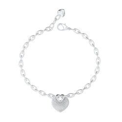 Bracelete feminino Guess JUBB05214JWRHS Prateado