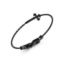 Men's Bracelet Guess JUMB04026JWBKS Black