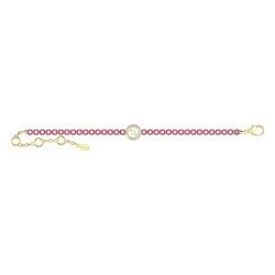Pulsera Mujer Guess JUBB05142JWYGFCS Rojo