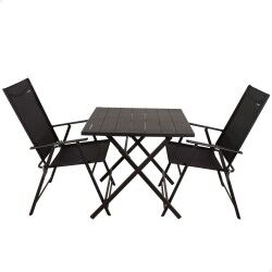 Conjunto de mesa com 2 cadeiras Aktive 75 x 70 x 75 cm (3 Peças)
