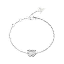 Ladies' Bracelet Guess JUBB05461JWRHS Silver