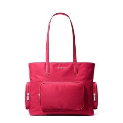 Bolsa a Tiracolo Michael Kors KHAI Cor de Rosa 42 x 30 x 12 cm