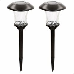 Lâmpada solar Aktive 15 x 49 x 15 cm (4 Unidades)