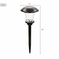 Lâmpada solar Aktive 15 x 49 x 15 cm (4 Unidades)