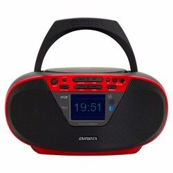 Radio CD MP3 Aiwa BBTU500DAB/RD Rosso FM