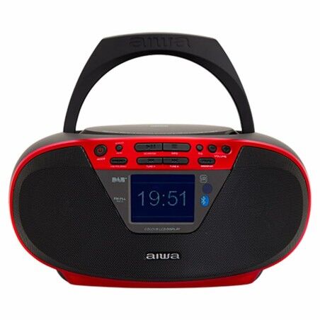 Radio CD MP3 Aiwa BBTU500DAB/RD Rosso FM
