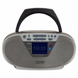 Radio-CD MP3 Aiwa BBTU500DAB/SL Argenté FM