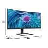 Monitor Philips 346E2CUAE/00 Wide Quad HD 34"