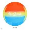 Ballon de Volleyball Aktive Neo Splash Multicouleur Néoprène (24 Unités)