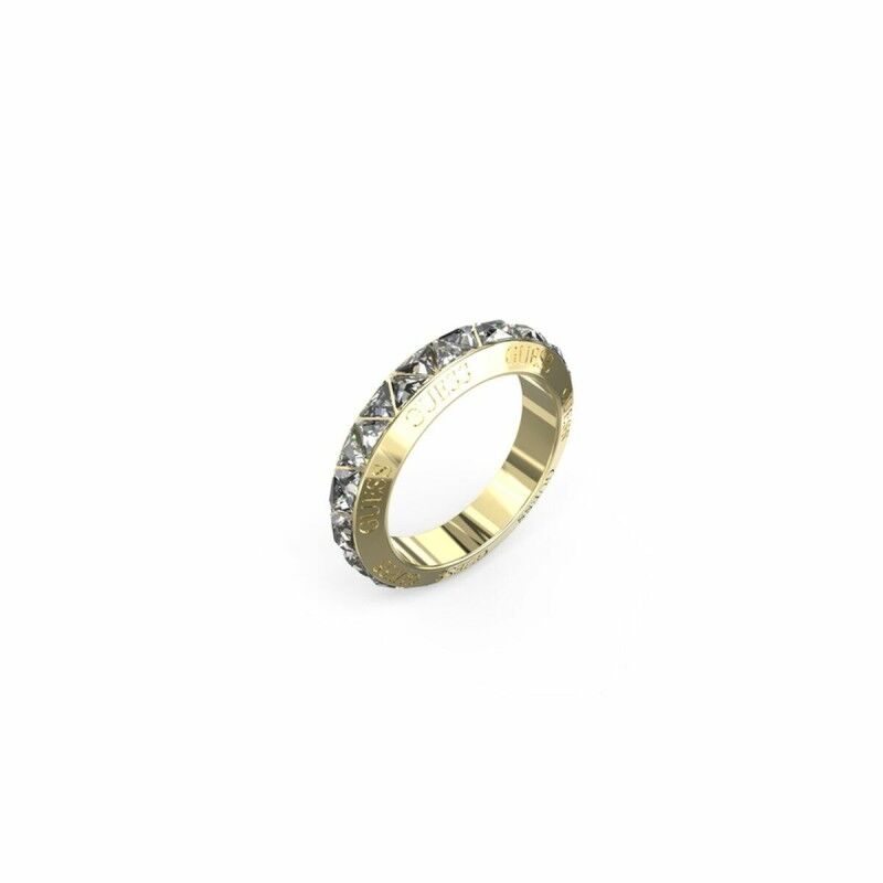 Bague Femme Guess JUBR04575JWYG52 Doré Argenté 12