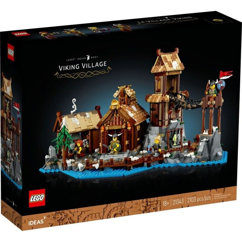 Jogo de Construção Lego PUEBLO VIKINGO 2103 Piezas
