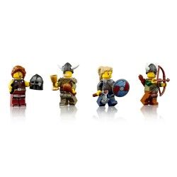 Set di Costruzioni Lego PUEBLO VIKINGO 2103 Piezas