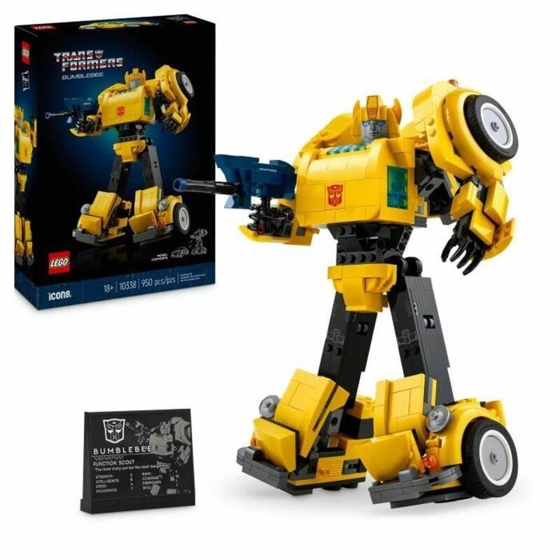 Juego de Construcción Lego 10338 Transformers Bumblebee Multicolor