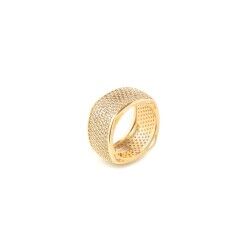 Anel feminino Guess JUBR04674JWYG58 18 Dourado