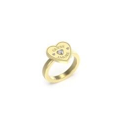 Anello Donna Guess JUBR05059JWYG54 14 Dorato