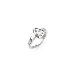 Anello Donna Guess JUBR05248JWRH56 16 Argentato