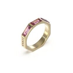 Damenring Guess JUBR03174JWYGFC52 12 Gold Rosa