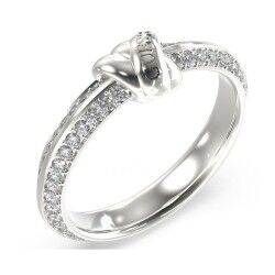 Anillo Mujer Guess JUBR04057JWRH56 Plateado 16