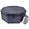 Spa Portable Netspa Octopus 4 à 6 Places avec 5 Eléments de Mobilier