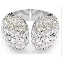 Anel feminino Swarovski 5702419 Prateado 15