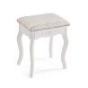 Toucador Versa Branco Madeira Cristal Madeira MDF 40 x 146 x 75 cm